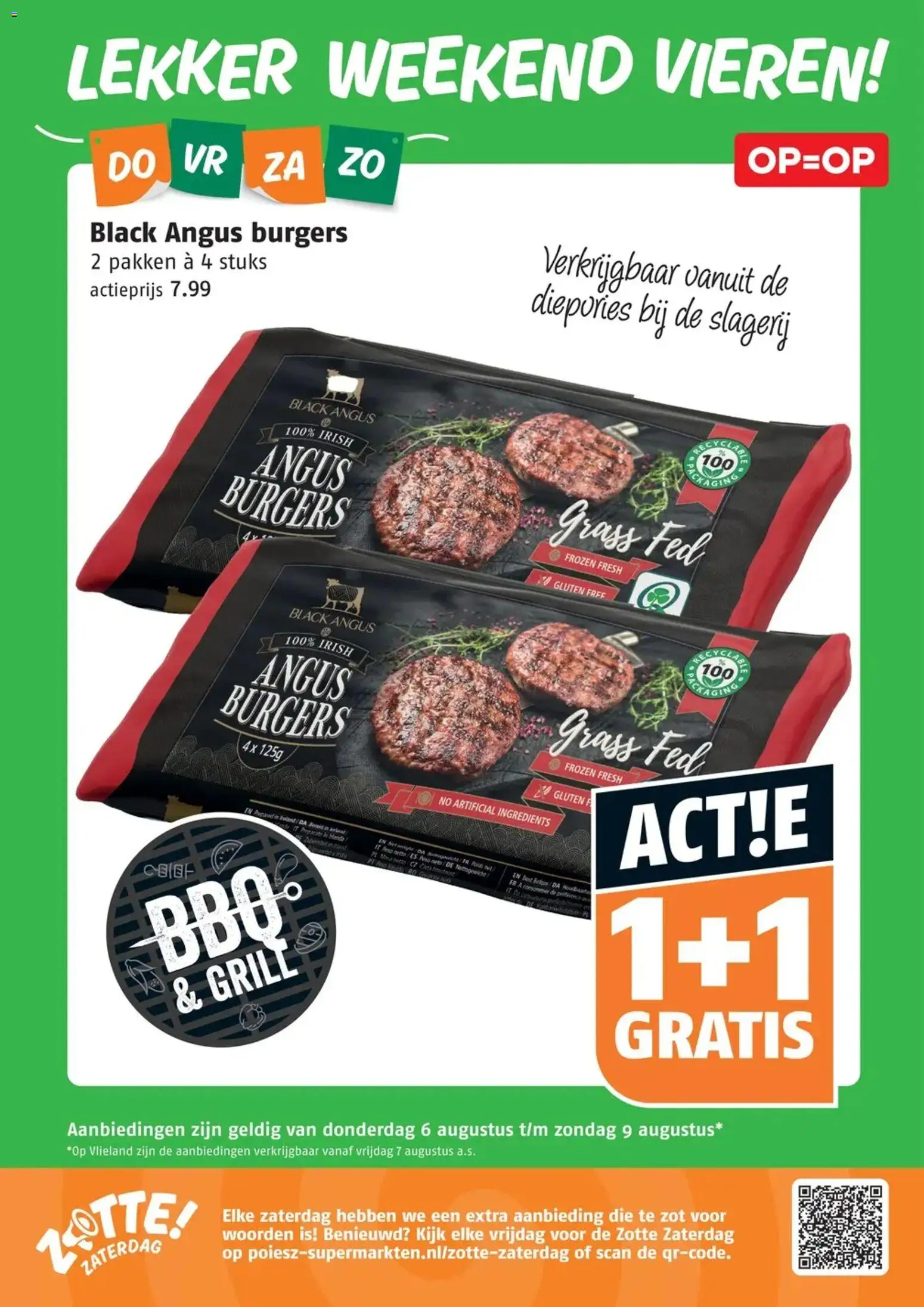 Voorbeeld van Poiesz folder - Weekendacties van winkel Poiesz geldig vanaf 06-08-2026 - Grill