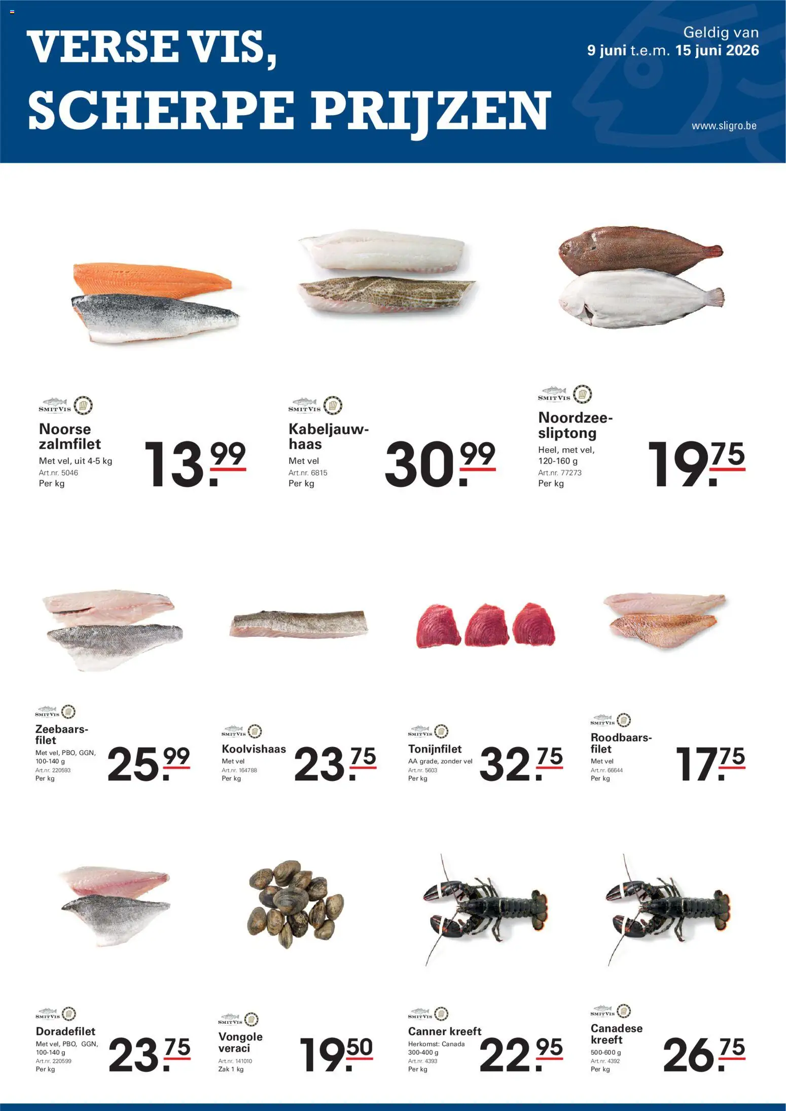 Voorbeeld van Sligro Folder van winkel Sligro geldig vanaf 09/06/2026