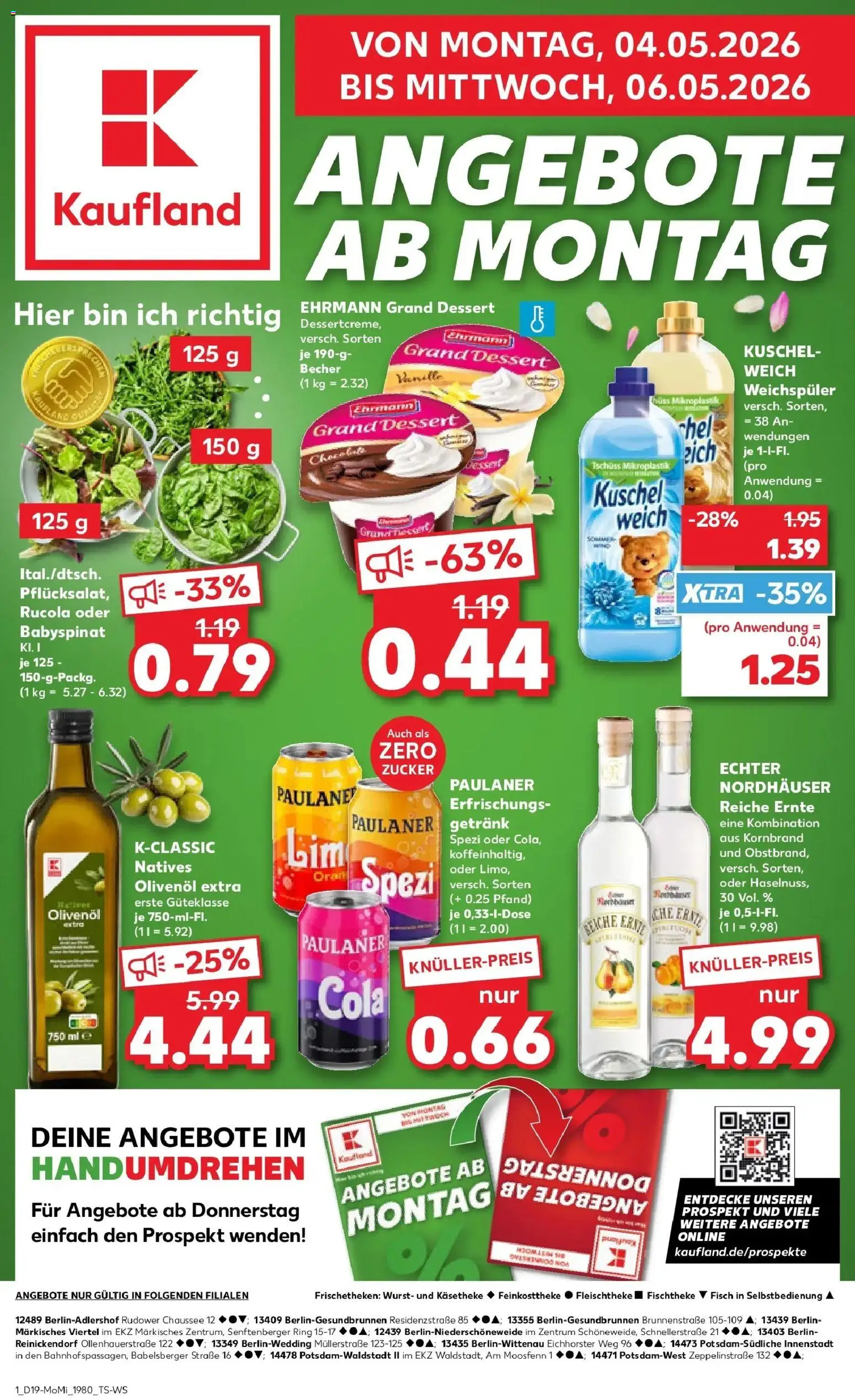 Vorschau von dem Prospekt des Geschäftes Kaufland, gültig ab dem 04.05.2026