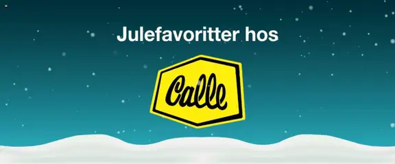 Eksempel på tilbudsavis Calle - Tibuldsavis - Julefavoritter fra butik Calle gyldig fra 23/10/2026
