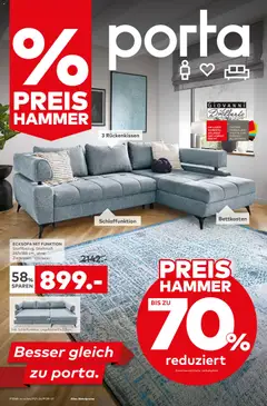 Vorschau von dem Prospekt des Geschäftes Porta!, gültig ab dem 17.05.2026