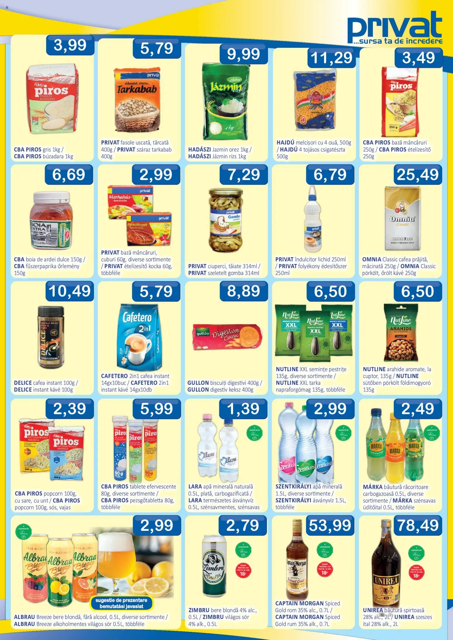 Previzualizarea de cataloage: CBA CBA Catalog Privat valabil de la 14.08.2026