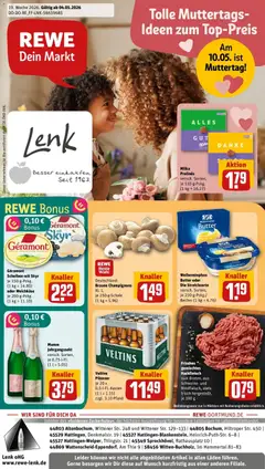Vorschau von dem Prospekt des Geschäftes Rewe, gültig ab dem 04.05.2026