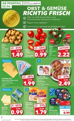 Vorschau von dem Prospekt des Geschäftes Kaufland, gültig ab dem 22.06.2026