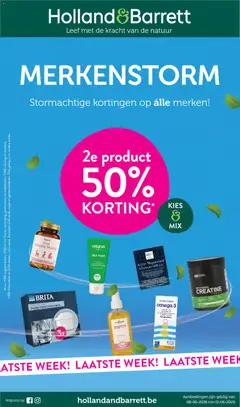 Prévisualisation de Holland & Barrett Folder / Publicité du magasin Holland & Barrett formulaire valide 08/06/2026