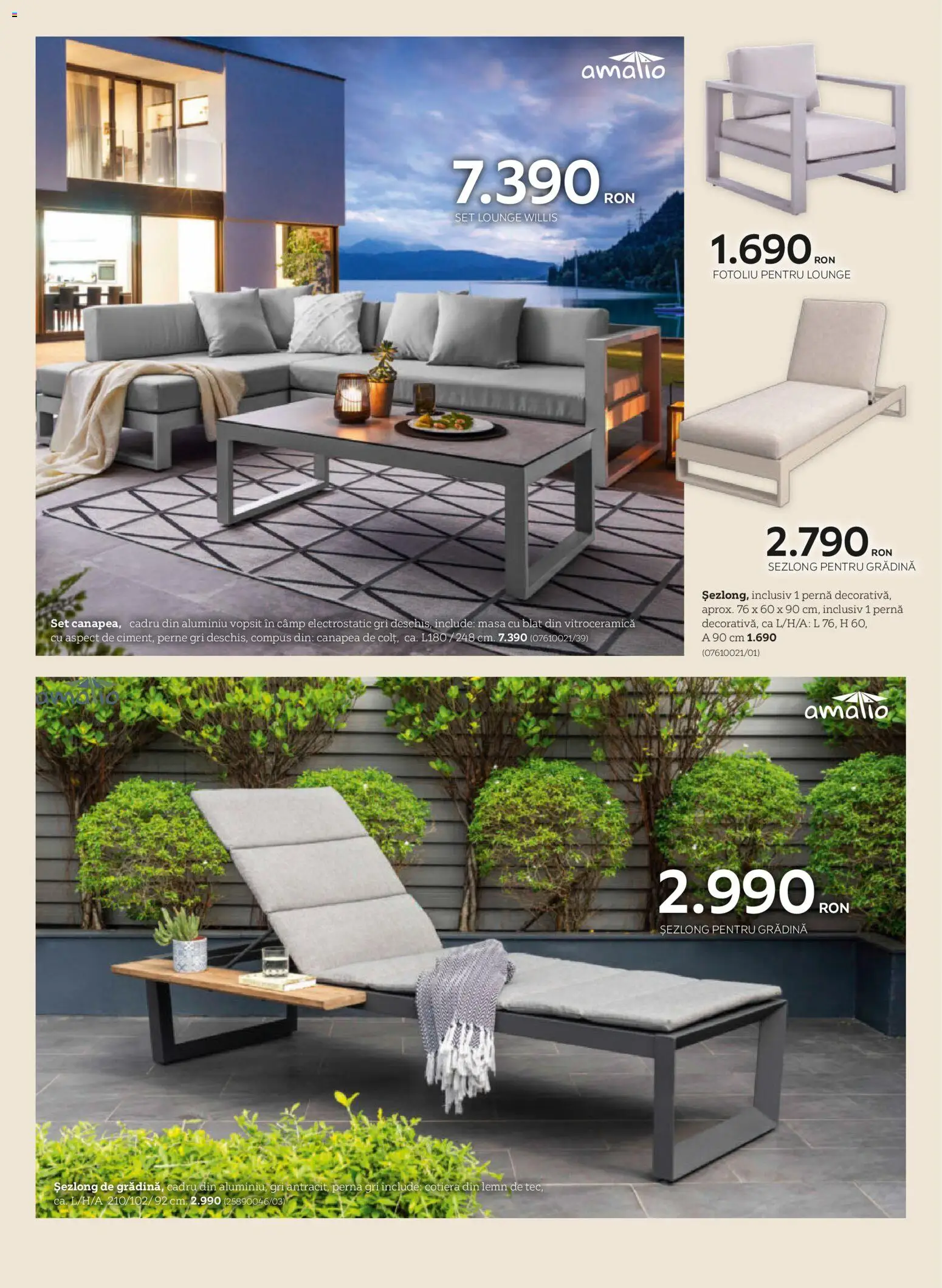 Previzualizarea de cataloage: XXXLutz XXXLutz Catalog grădină valabil de la 09.03.2026 - Canapea, Fotoliu, Șezlong, Masă, Gradina, Perne, Pernă