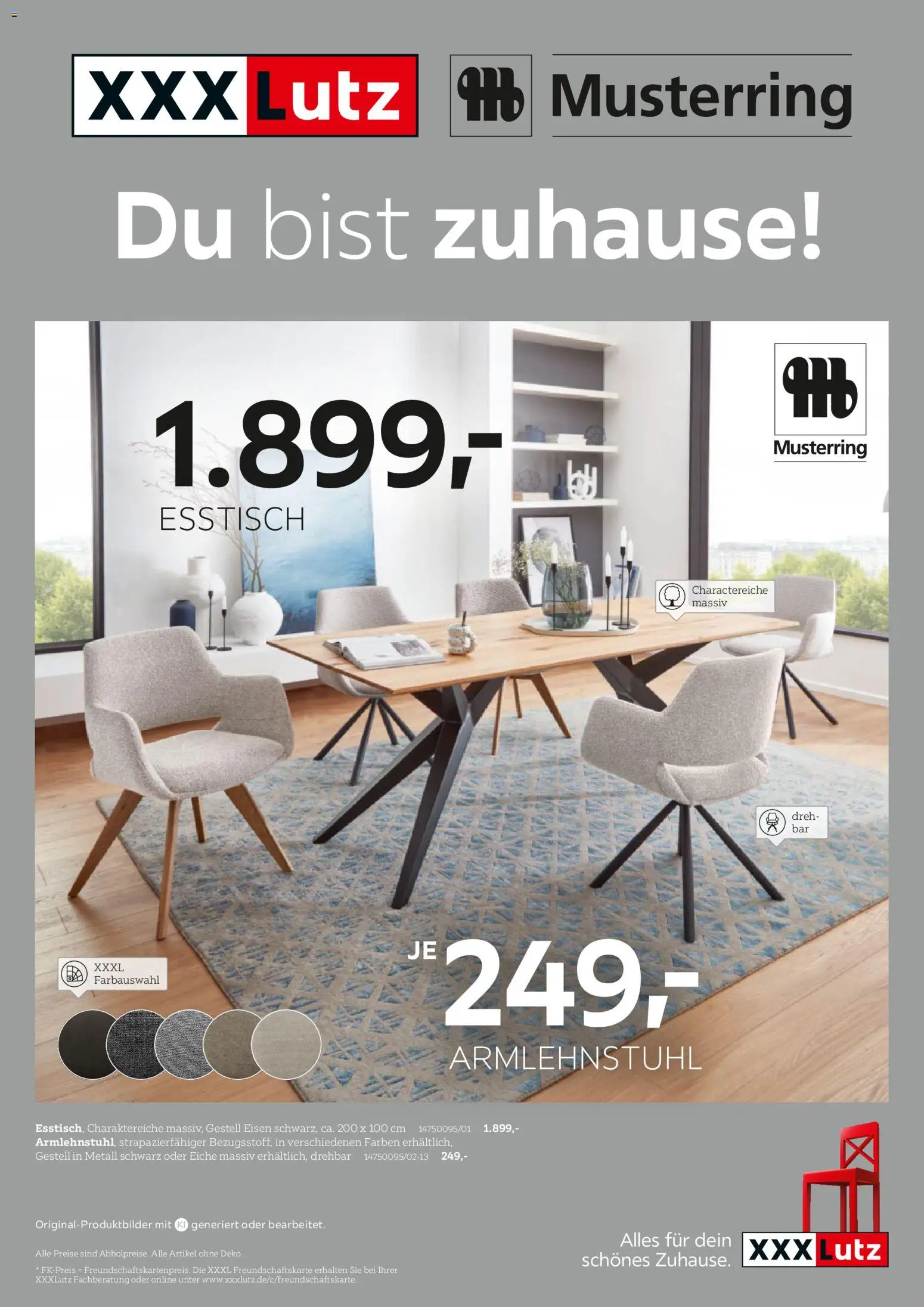 Vorschau von dem Prospekt des Geschäftes XXXLutz, gültig ab dem 10.10.2026 - Esstisch