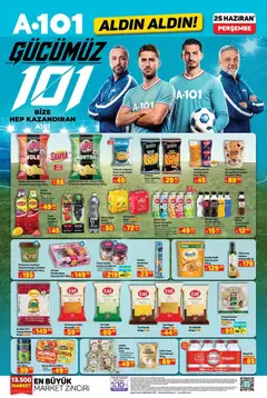 A101 A101 - Katalog Aldın Aldın 25.06.2026 - Broşürünün önizlemesi