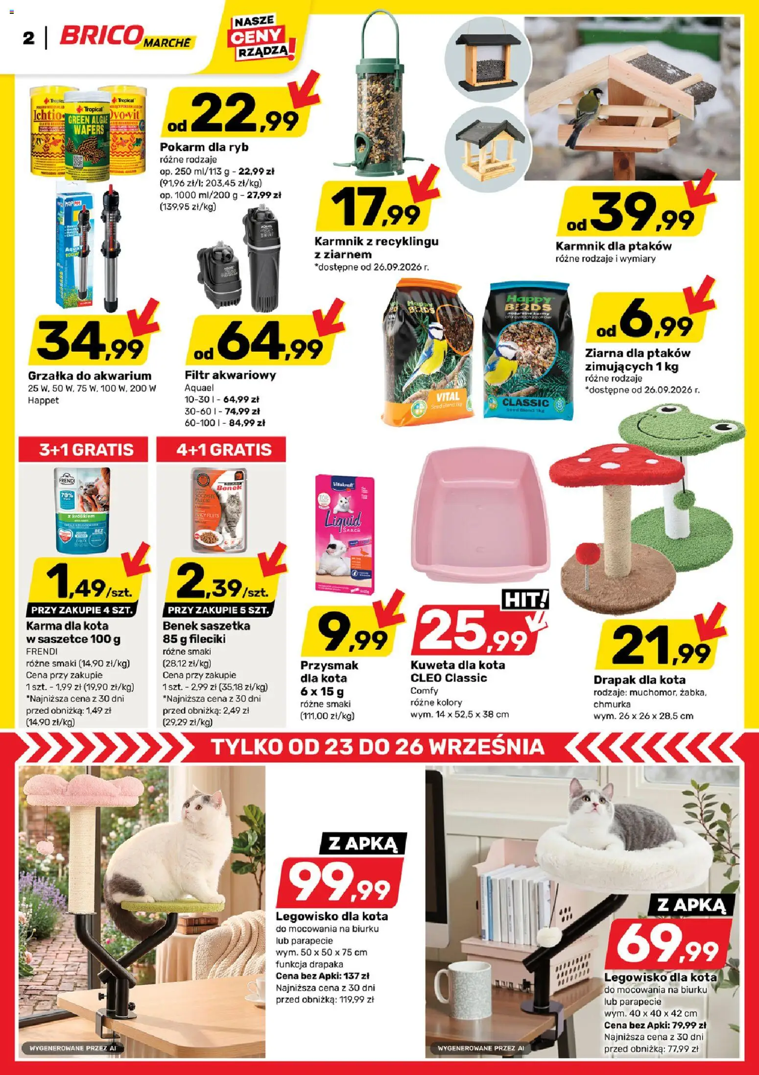 Pogląd gazetki "Brico Marché gazetka" ze sklepu Brico Marché ważnej od 23.09.2026