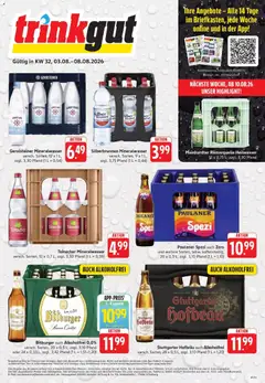 Vorschau von dem Prospekt des Geschäftes Trinkgut, gültig ab dem 03.08.2026