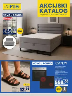 Pregled letka FIS katalog trgovine FIS vrijedi od 31.07.2026