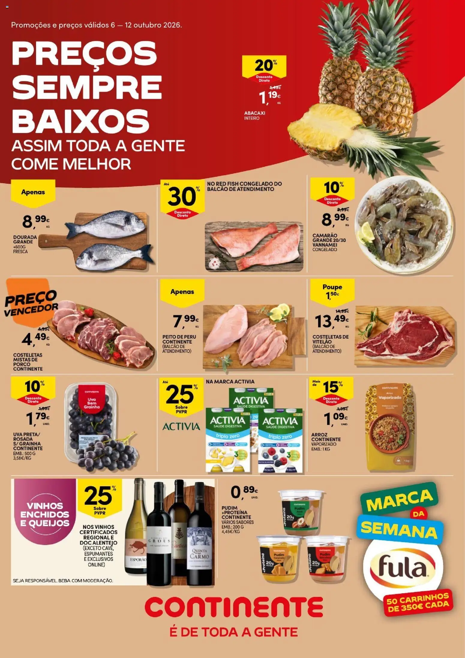 Pré-visualização do folheto da loja Continente válida a partir de 06/10/2026