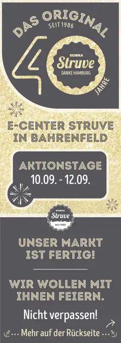 Vorschau von dem Prospekt des Geschäftes Edeka Struve, gültig ab dem 07.09.2026