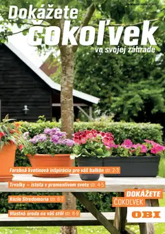Náhľad OBI letáku platného od 15.04.2026