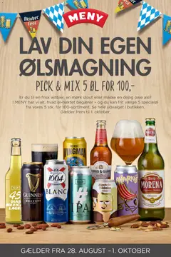 Eksempel på tilbudsavis Meny - Pick & Mix September 2026 fra butik Meny gyldig fra 28/08/2026