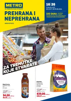 Pregled Metro kataloga - važi od 23.07.2026