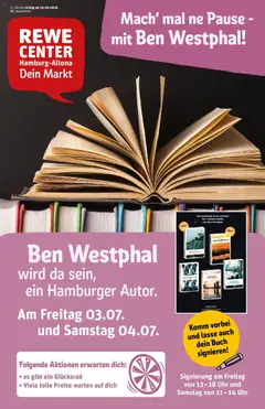 Vorschau von dem Prospekt des Geschäftes Rewe, gültig ab dem 29.06.2026