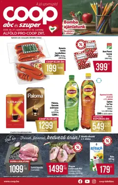 COOP - COOP - Abc & szuper / Alföld Pro-Coop Zrt. megtekintése, amely érvényes 2026.08.27.-től