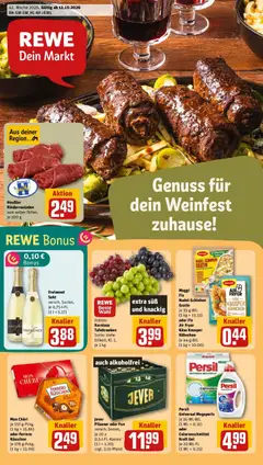 Vorschau von dem Prospekt des Geschäftes Rewe, gültig ab dem 12.10.2026