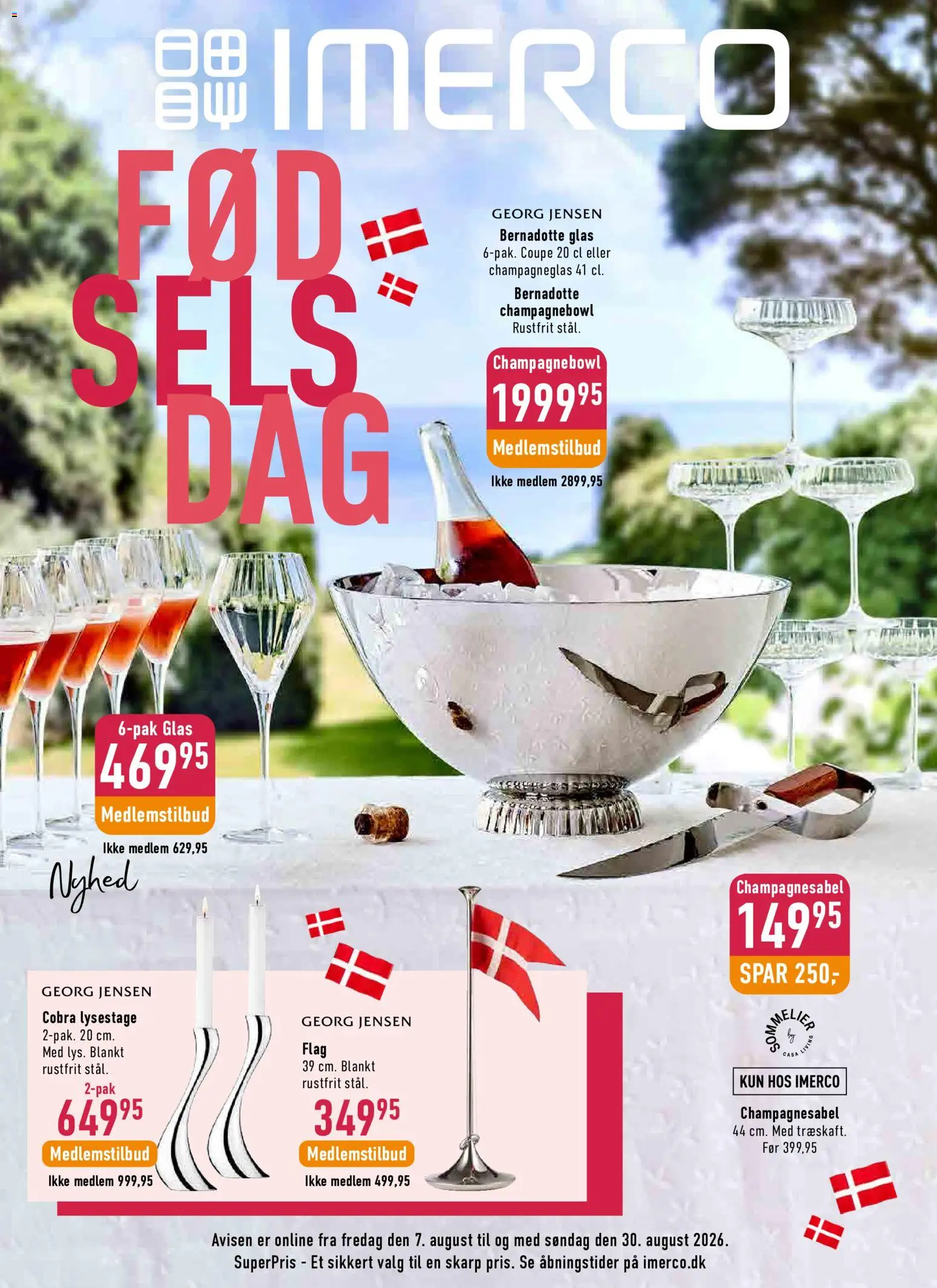 Eksempel på tilbudsavis Imerco - Tilbudsavis uge 33 fra butik Imerco gyldig fra 07/08/2026