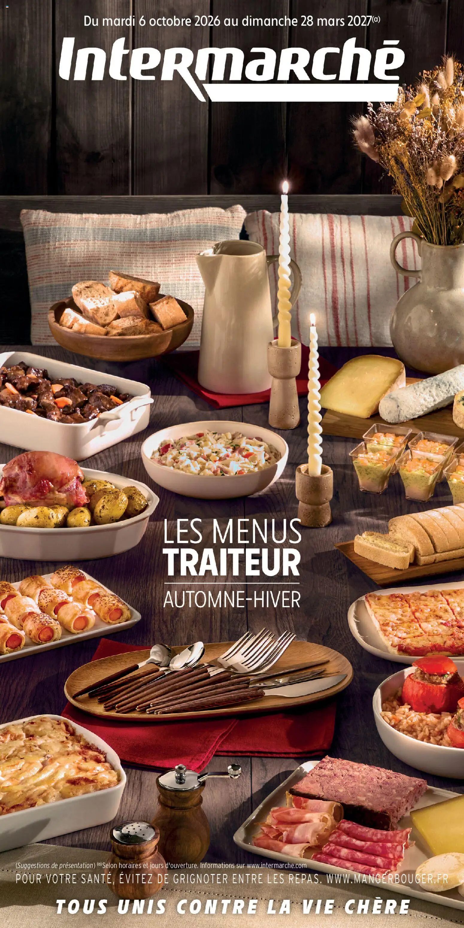 Prévisualisation de Intermarché - Les menus traiteur automne/hiver du magasin Intermarché formulaire valide 06/10/2026