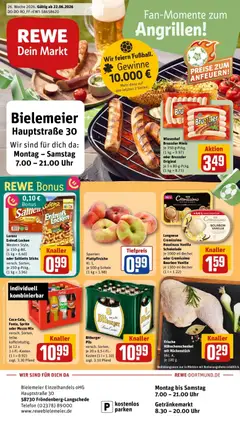 Vorschau von dem Prospekt des Geschäftes Rewe, gültig ab dem 21.06.2026
