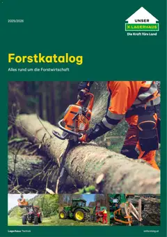 Vorschau der Angebote: Lagerhaus Forstkatalog gültig ab 01.01.2025