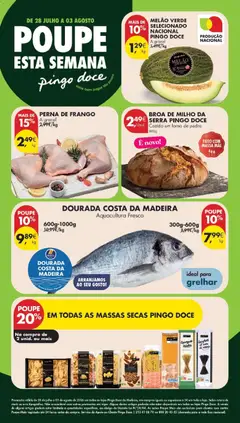 Pré-visualização do folheto da loja Pingo Doce válida a partir de 28/07/2026