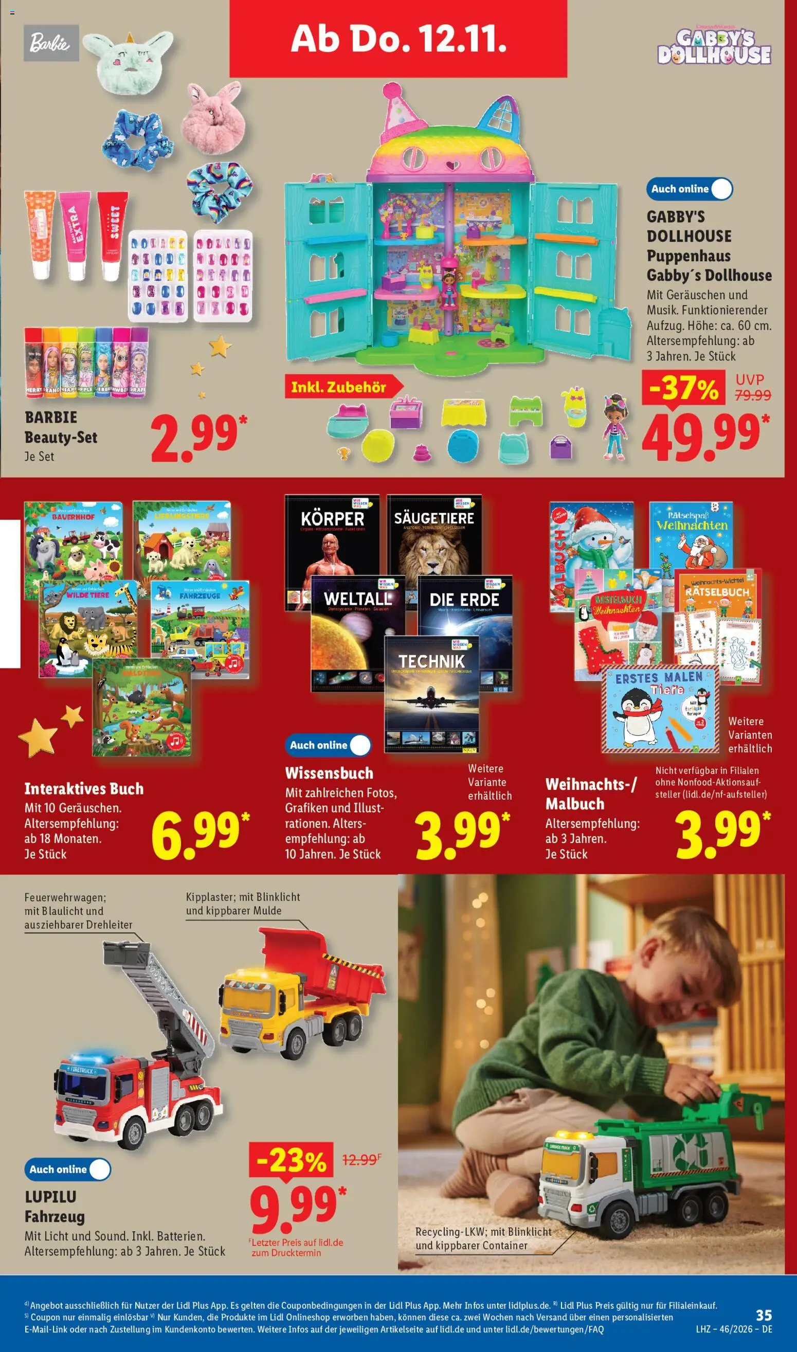 Vorschau von dem Prospekt des Geschäftes Lidl, gültig ab dem 09.11.2026