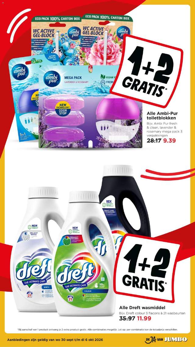 Nieuwe Jumbo folder vanaf 30-09