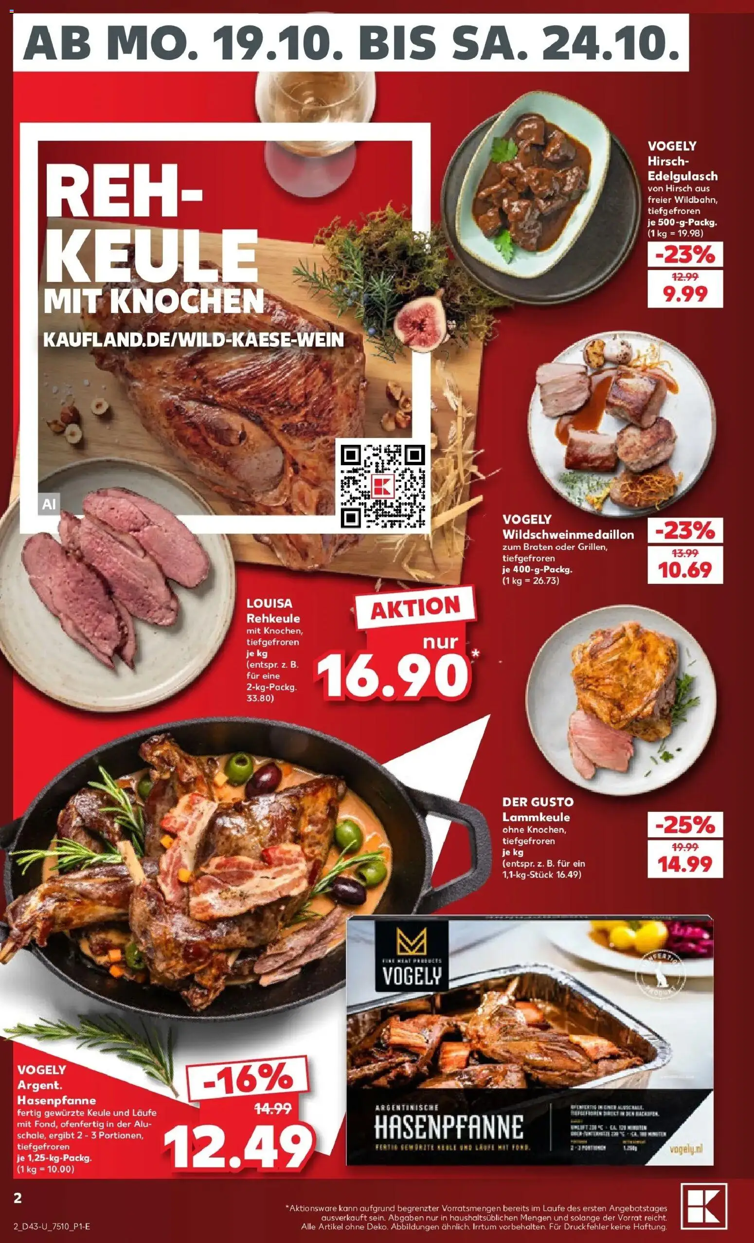 Vorschau von dem Prospekt des Geschäftes Kaufland, gültig ab dem 19.10.2026
