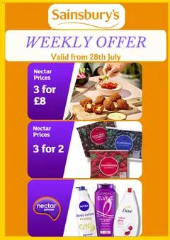 Preview of Sainsbury's Sainsbury's - Offers valid from 28/07/2026
