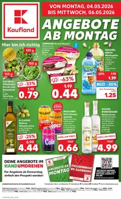 Vorschau von dem Prospekt des Geschäftes Kaufland, gültig ab dem 04.05.2026
