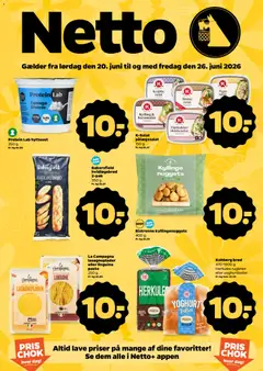 Eksempel på tilbudsavis Netto - Tilbudsavis uge 26 fra butik Netto gyldig fra 20/06/2026