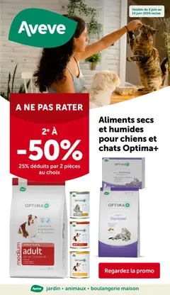 Prévisualisation de Aveve Publicité du magasin Aveve formulaire valide 03/06/2026