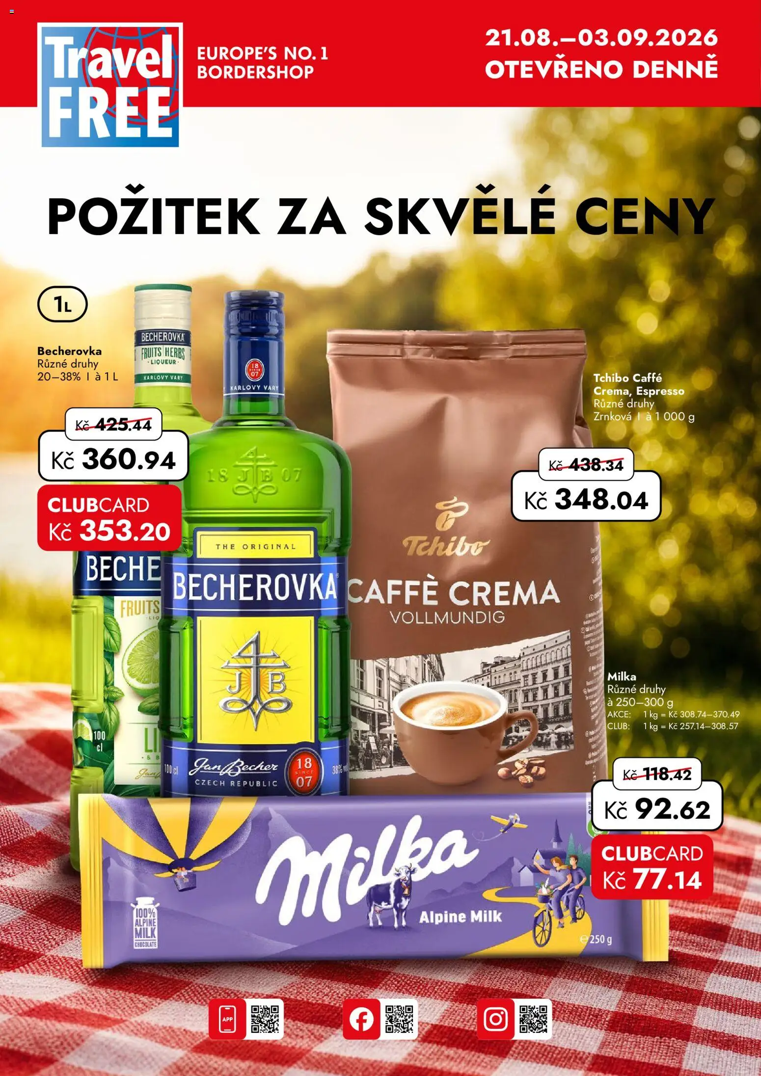 Náhled nabídky: Travel Free Travel Free leták platný od 21.08.2026