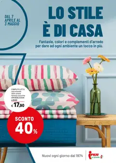 Anteprima dell'opuscolo Iper volantino Casa dal negozio Iper valido da 07/04/2026