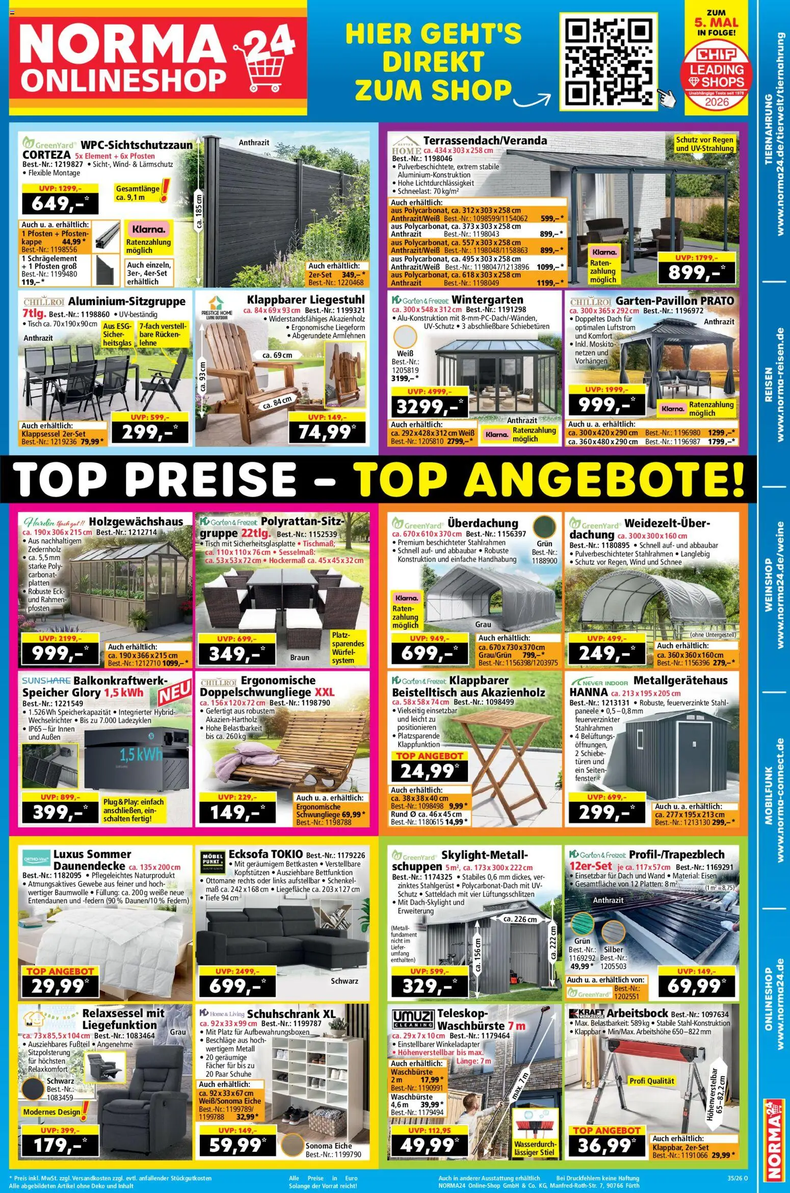 Vorschau von dem Prospekt des Geschäftes Norma, gültig ab dem 24.08.2026