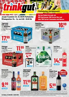 Vorschau von dem Prospekt des Geschäftes Trinkgut, gültig ab dem 24.08.2026