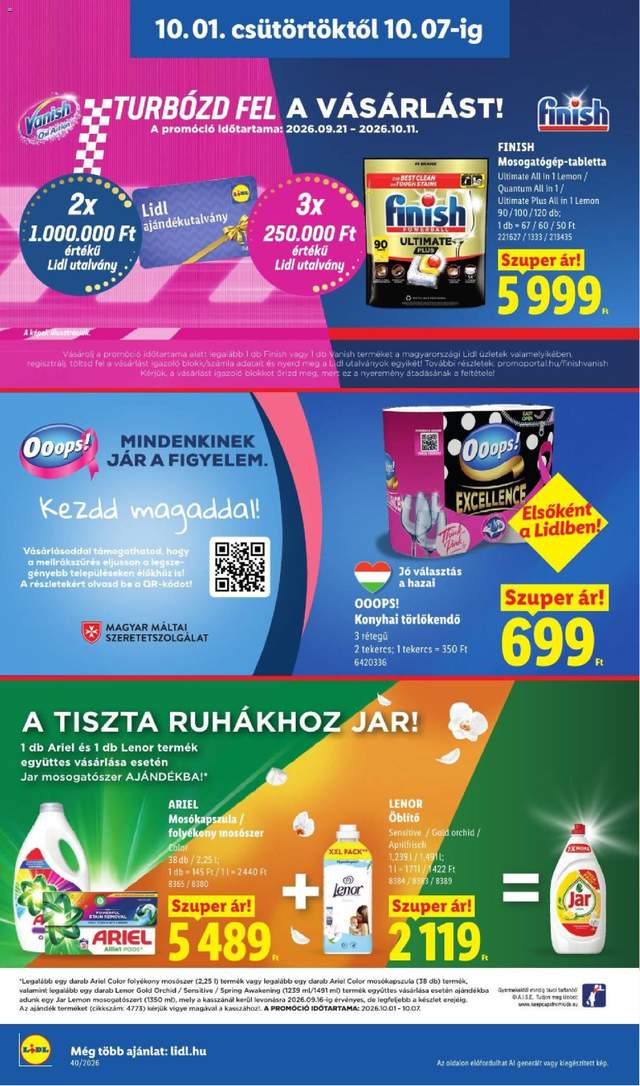 Új Lidl akciós újság 10.01.