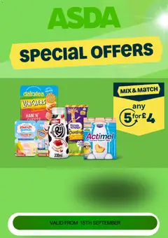Preview of Asda Weekly offers Asda valid from 15/09/2026