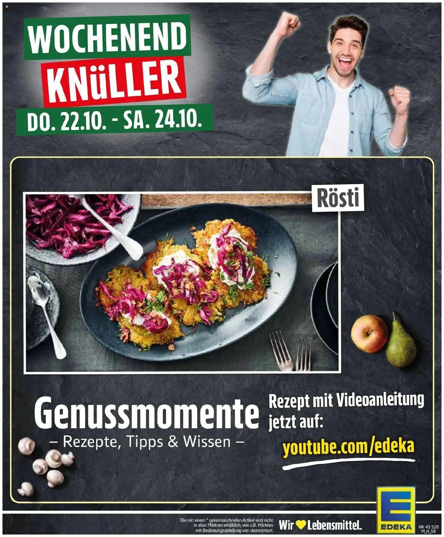 Vorschau von dem Prospekt des Geschäftes Edeka, gültig ab dem 19.10.2026
