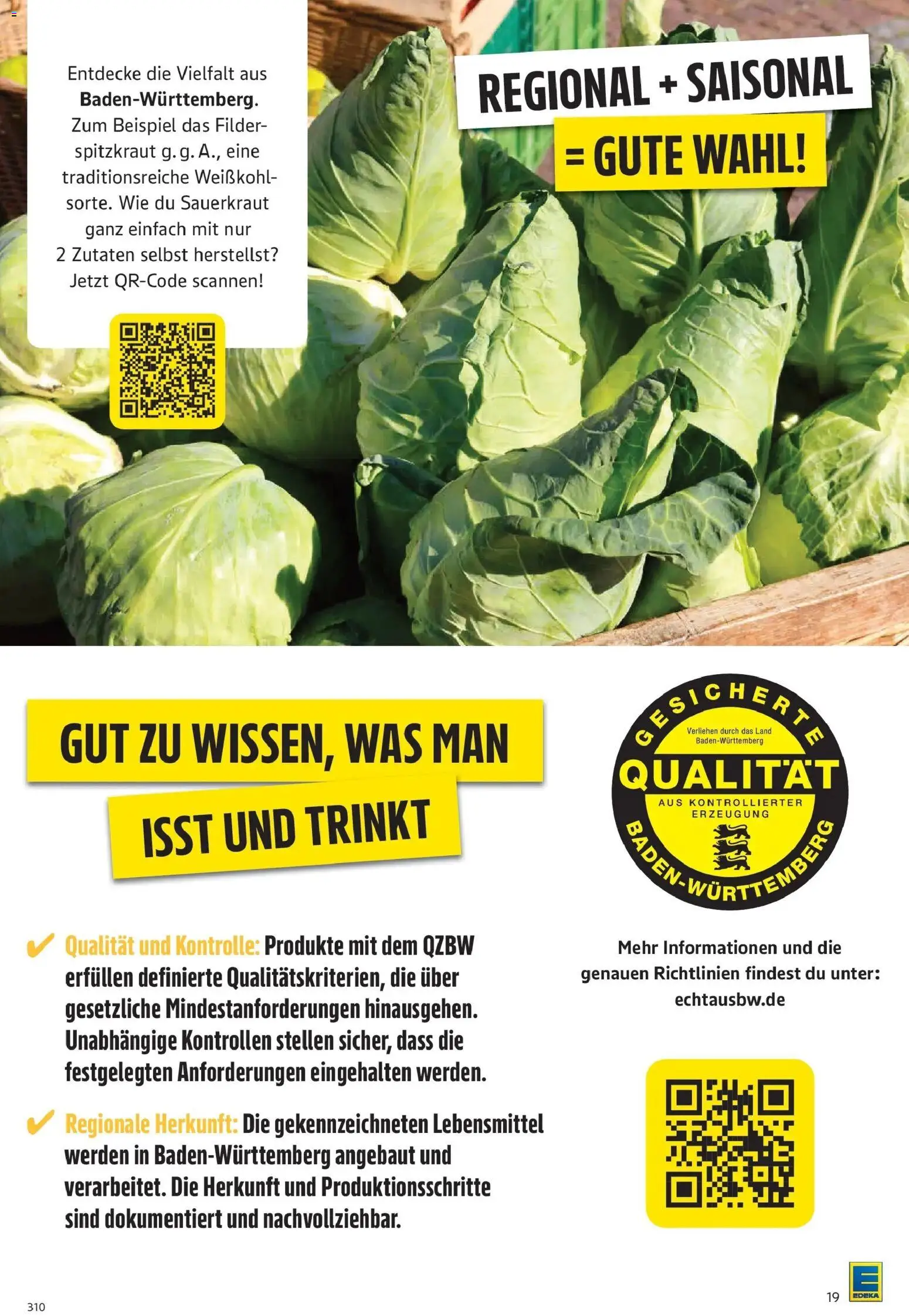 Vorschau von dem Prospekt des Geschäftes Edeka, gültig ab dem 19.10.2026