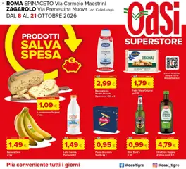 Anteprima dell'opuscolo Oasi volantino Zagarolo dal negozio Oasi valido da 08/10/2026