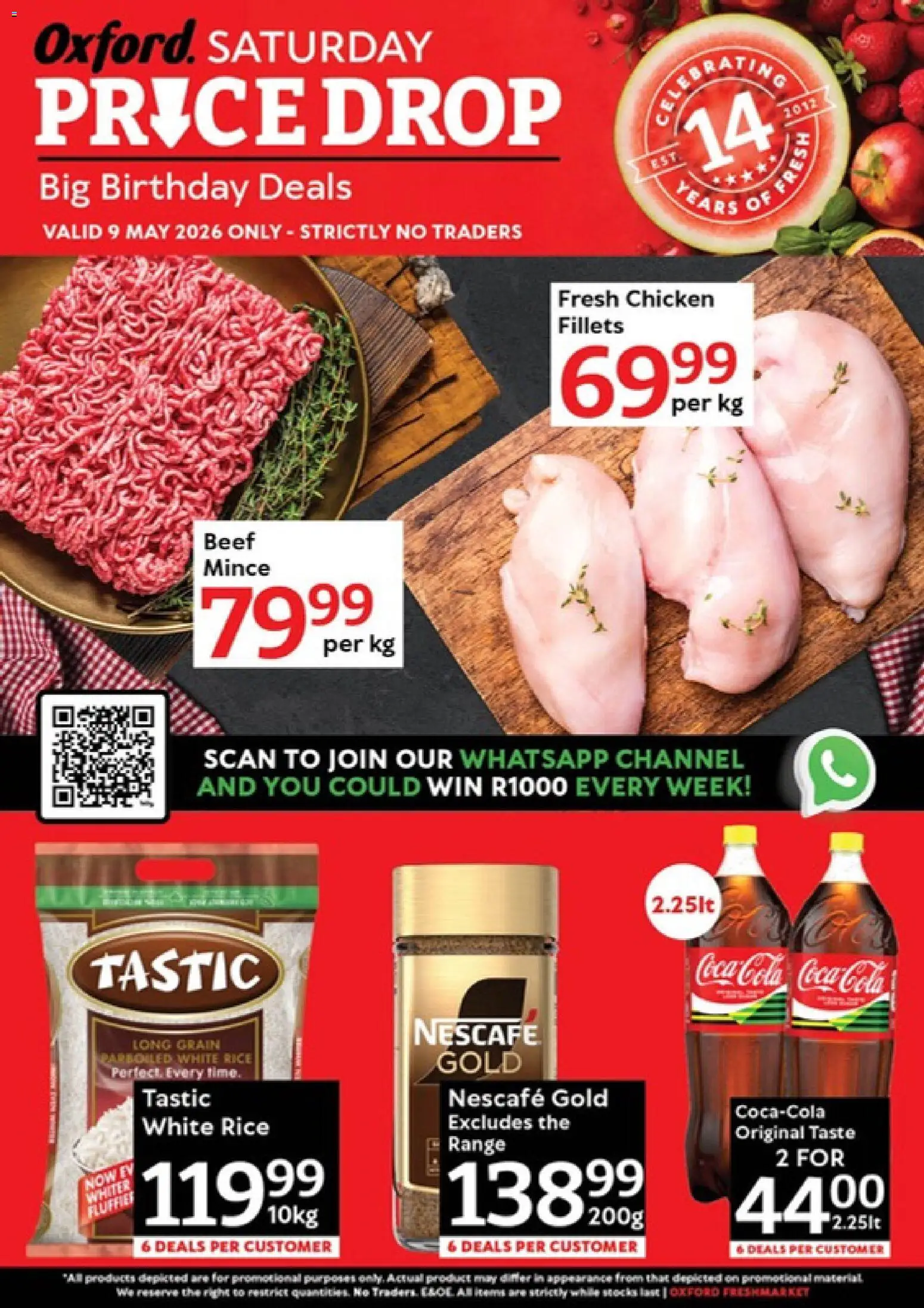 Preview of Oxford Freshmarket flyer valid from 09/05/2026