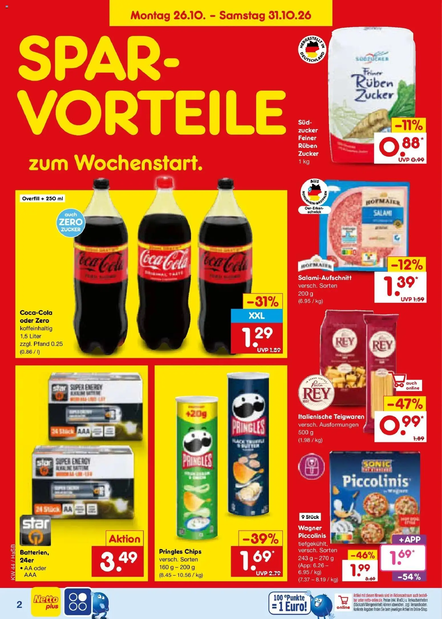 Vorschau von dem Prospekt des Geschäftes Netto Marken-Discount, gültig ab dem 26.10.2026