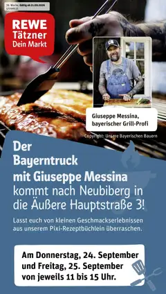 Vorschau von dem Prospekt des Geschäftes Rewe, gültig ab dem 21.09.2026