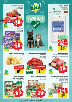IKI parduotuvės leidinio IKI leidinys galiojančio nuo 2026.04.27 peržiūra