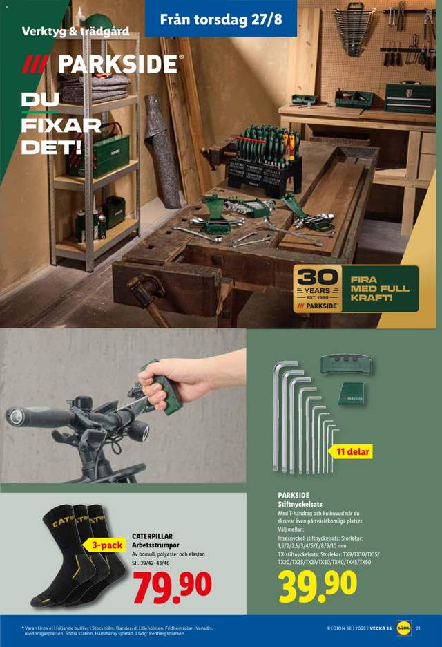 Nytt Lidl reklamblad från 24/08