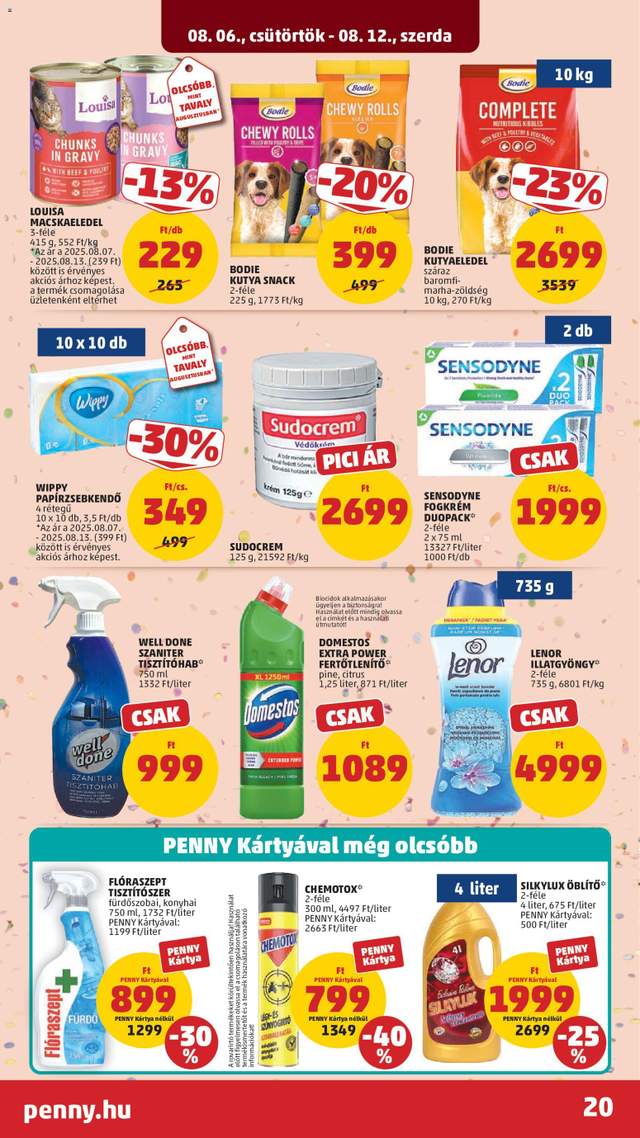 Új Penny akciós újság 08.06.
